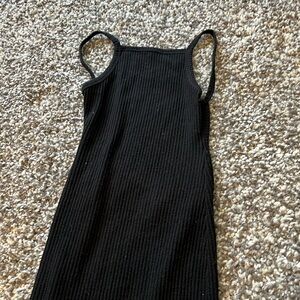 Aritzia Backless Black Dress